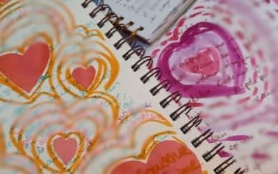 Atelier de journal créatif à Chatou : célébrer l’amour de soi pour la Saint-Valentin
